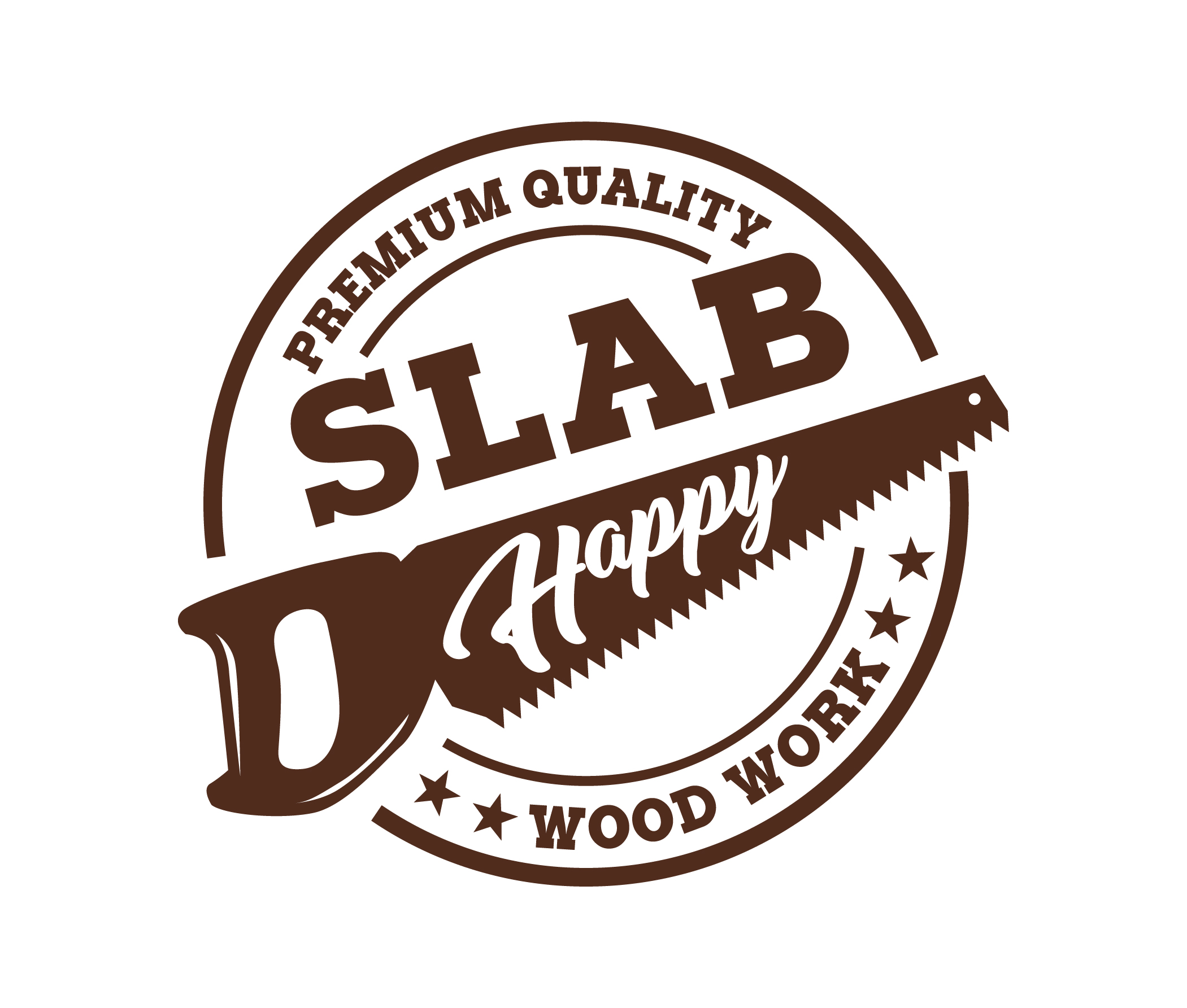Slab Happy logo design